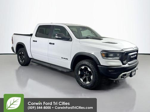 Bright White Clearcoat 2021 RAM 1500 Rebel