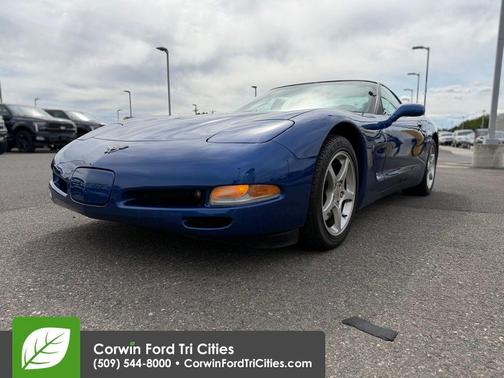 Electron Blue Metallic 2003 Chevrolet Corvette Base