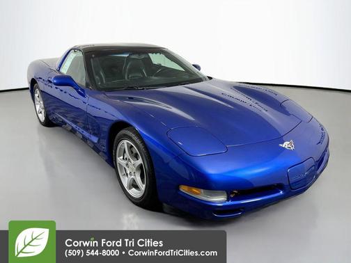 Electron Blue Metallic 2003 Chevrolet Corvette Base