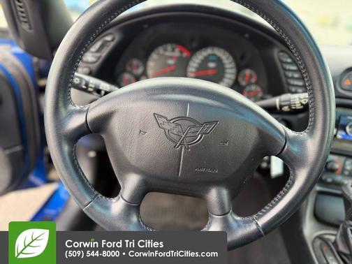 Electron Blue Metallic 2003 Chevrolet Corvette Base