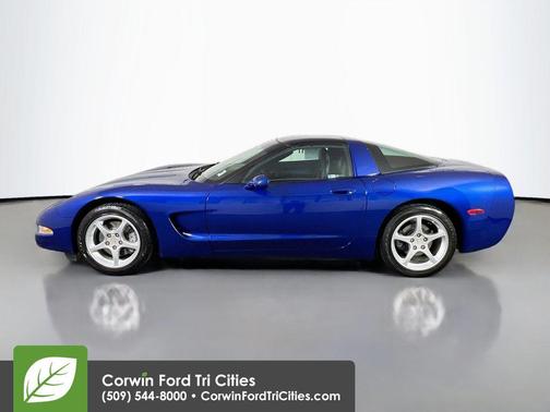 Electron Blue Metallic 2003 Chevrolet Corvette Base