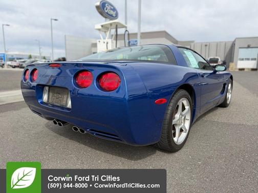 Electron Blue Metallic 2003 Chevrolet Corvette Base