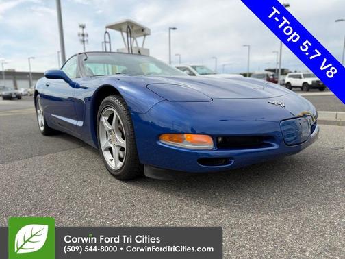 Electron Blue Metallic 2003 Chevrolet Corvette Base