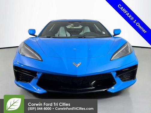 Rapid Blue 2024 Chevrolet Corvette Stingray w/1LT