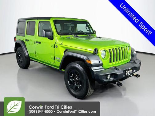Mojito! Clearcoat 2018 Jeep Wrangler Unlimited Sport