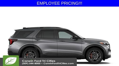 Carbonized Gray Metallic 2026 Ford Explorer ST-Line