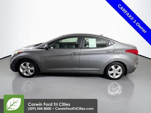 Harbor Gray Metallic 2013 Hyundai ELANTRA GLS