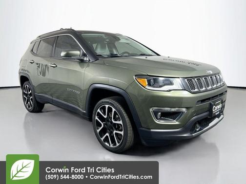 Olive Green Pearlcoat 2018 Jeep Compass Limited
