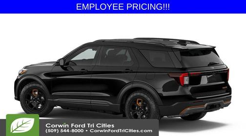 Agate Black Metallic 2026 Ford Explorer Tremor