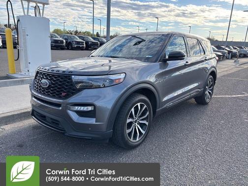 Carbonized Gray Metallic 2021 Ford Explorer ST