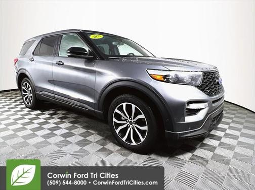 Carbonized Gray Metallic 2021 Ford Explorer ST