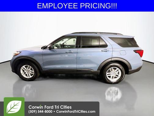 Vapor Blue Metallic 2026 Ford Explorer Active