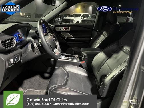 Iconic Silver Metallic 2021 Ford Explorer ST