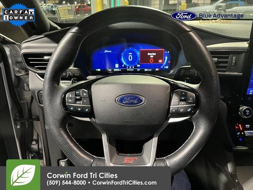 Iconic Silver Metallic 2021 Ford Explorer ST