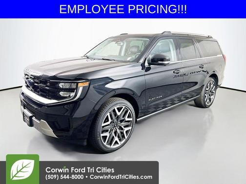 Agate Black Metallic 2026 Ford Expedition Max Platinum