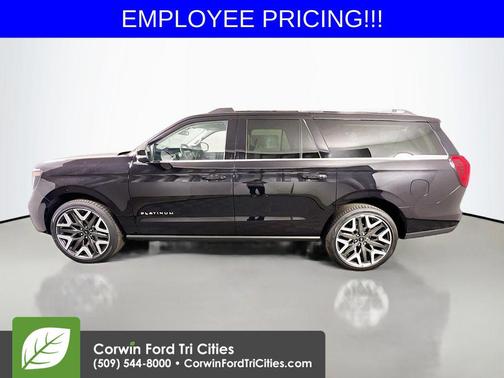 Agate Black Metallic 2026 Ford Expedition Max Platinum