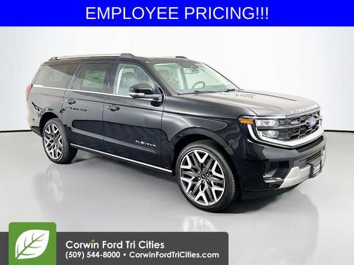 Agate Black Metallic 2026 Ford Expedition Max Platinum