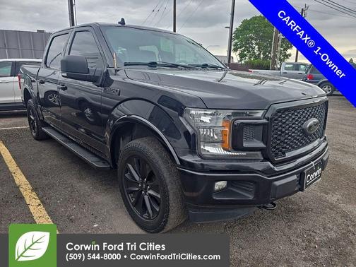 Agate Black Metallic 2020 Ford F-150 XLT