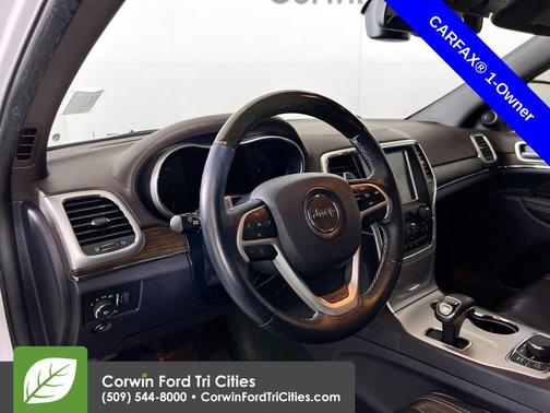 Bright White Clearcoat 2015 Jeep Grand Cherokee Overland