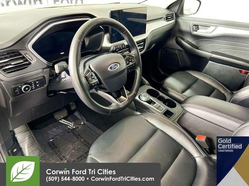 Carbonized Gray Metallic 2025 Ford Escape Platinum