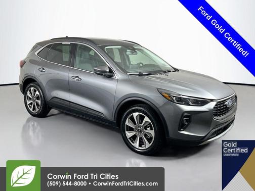 Carbonized Gray Metallic 2025 Ford Escape Platinum