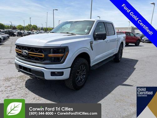 Space White Metallic 2025 Ford F-150 Tremor