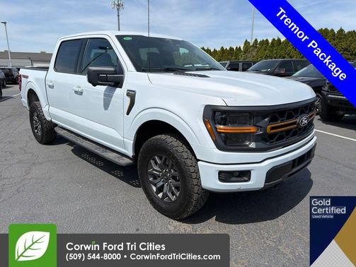 Space White Metallic 2025 Ford F-150 Tremor