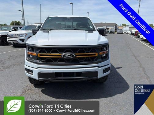 Space White Metallic 2025 Ford F-150 Tremor