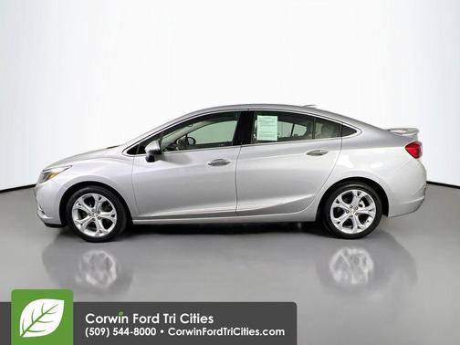 Silver Ice Metallic 2018 Chevrolet Cruze Premier