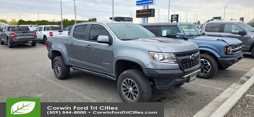 Satin Steel Metallic 2018 Chevrolet Colorado ZR2