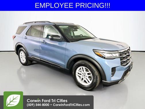Vapor Blue Metallic 2026 Ford Explorer Active