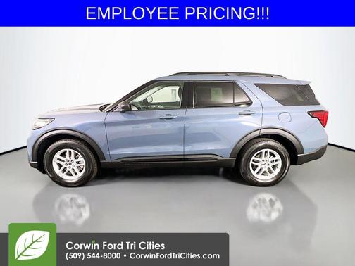 Vapor Blue Metallic 2026 Ford Explorer Active