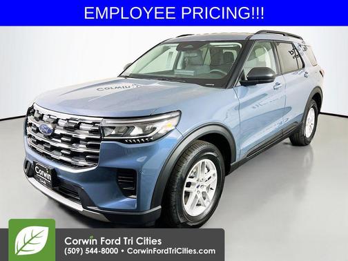 Vapor Blue Metallic 2026 Ford Explorer Active