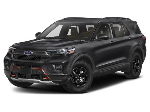 Agate Black Metallic 2022 Ford Explorer Timberline