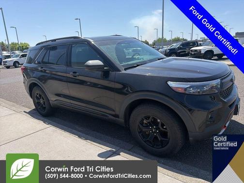 Agate Black Metallic 2022 Ford Explorer Timberline