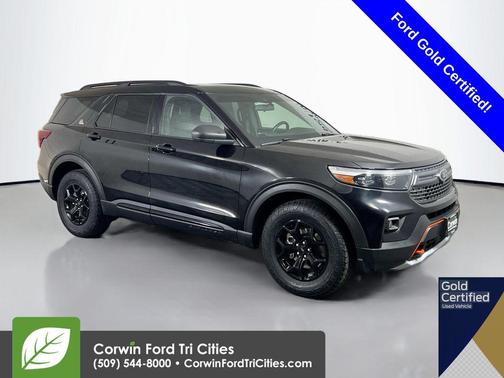Agate Black Metallic 2022 Ford Explorer Timberline