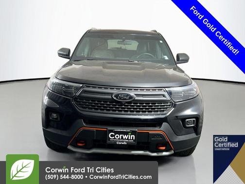 Agate Black Metallic 2022 Ford Explorer Timberline