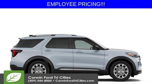 Space White Metallic 2026 Ford Explorer Platinum