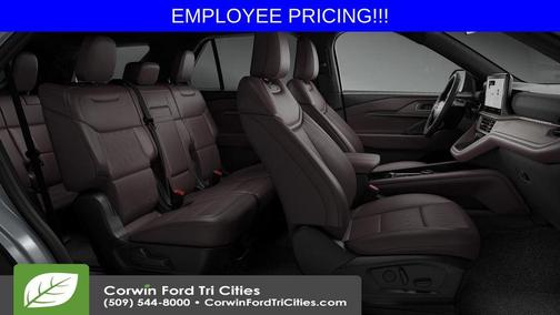 Space White Metallic 2026 Ford Explorer Platinum