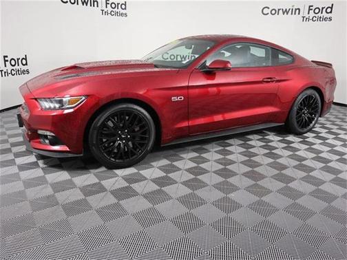 Ruby Red Metallic Tinted Clearcoat 2017 Ford Mustang GT Premium