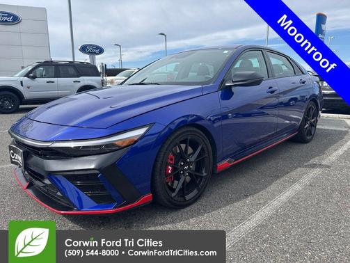 Intense Blue 2024 Hyundai ELANTRA N Base