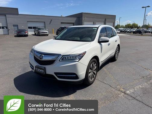 White Diamond Pearl 2016 Acura MDX 3.5L