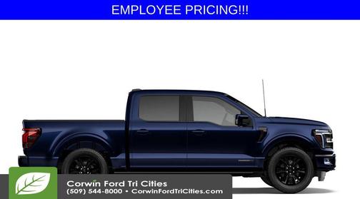 Antimatter Blue Metallic 2026 Ford F-150 Platinum