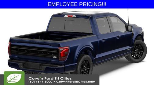 Antimatter Blue Metallic 2026 Ford F-150 Platinum