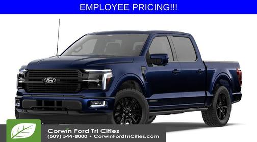 Antimatter Blue Metallic 2026 Ford F-150 Platinum
