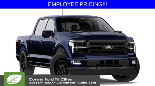 Antimatter Blue Metallic 2026 Ford F-150 Platinum