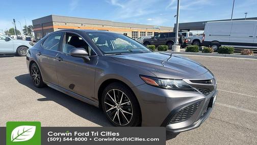 Predawn Gray Mica 2021 Toyota Camry SE