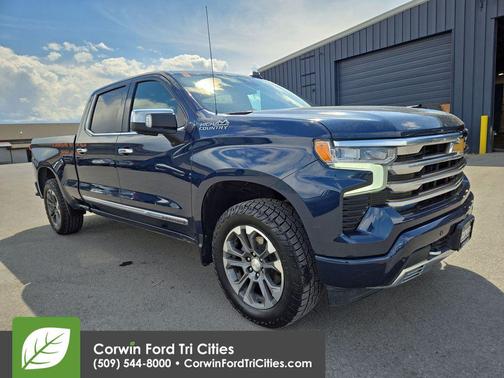 Northsky Blue Metallic 2022 Chevrolet Silverado 1500 High Country