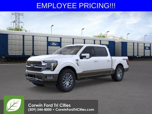 Star White Metallic Tri-Coat 2026 Ford F-150 King Ranch