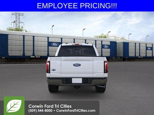 Star White Metallic Tri-Coat 2026 Ford F-150 King Ranch